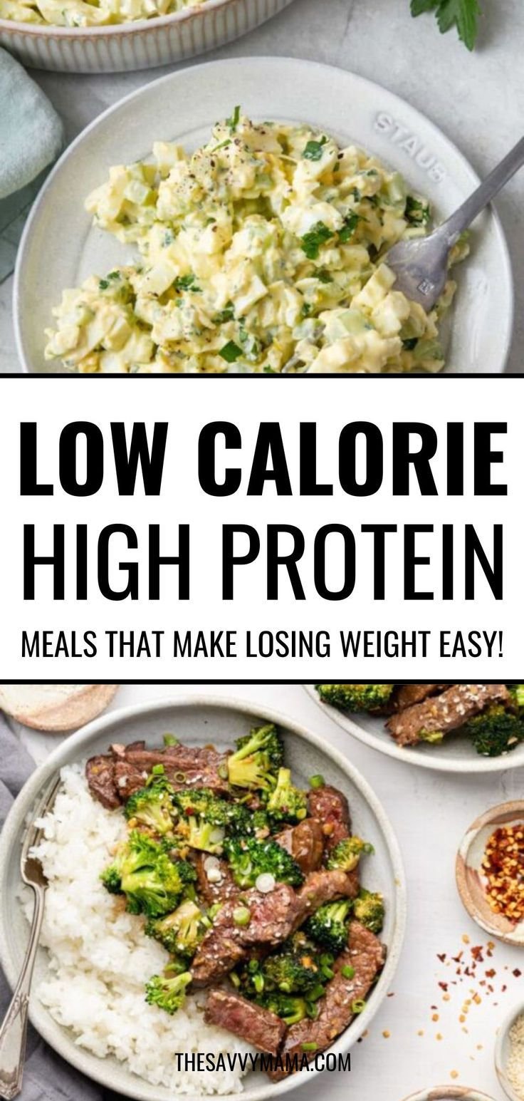 Low-Calorie, High-Protein Meals That Make Losing Weight Easy