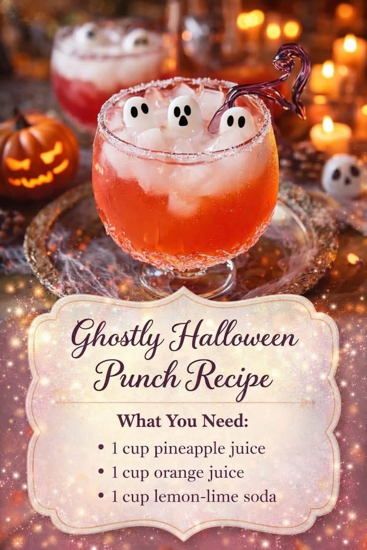 Ghostly halloween punch | Ghosty punch, Halloween party drinks punch alcohol, Coffee punch
