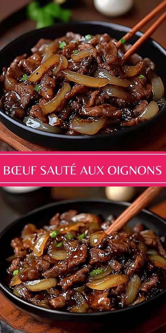 Bœuf Sauté aux Oignons Ultra Savoureux: Un Délice à Partager