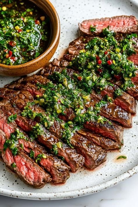 Quick & Easy Chimichurri Steak