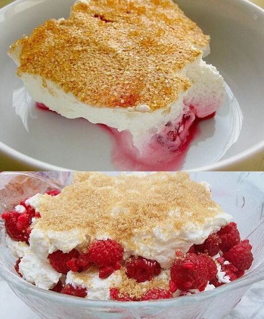 Himmlische Himbeer-Creme