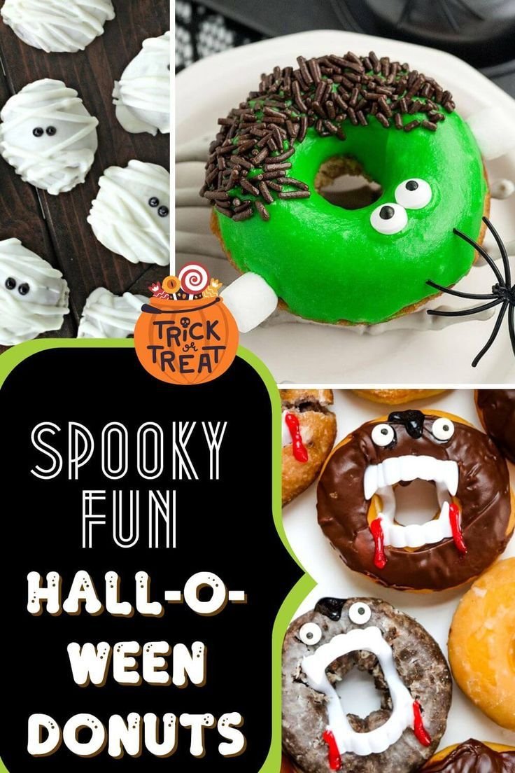 Spooky Fun Halloween Donuts