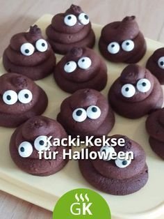 Kacki-Kekse für Halloween - Rezept