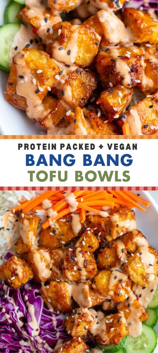 Air Fryer Bang Bang Tofu That Actually Gets Crispy