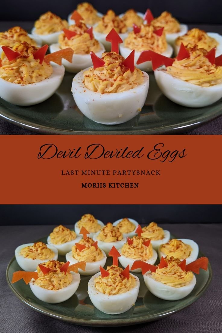 Devil Deviled Eggs | Last Minute Partysnack | Moriis Kitchen