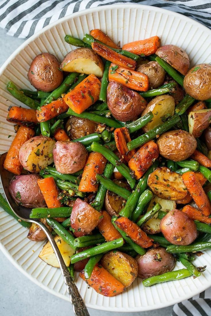 Roasted Vegetables with Garlic and Herbs - Cooking Classy