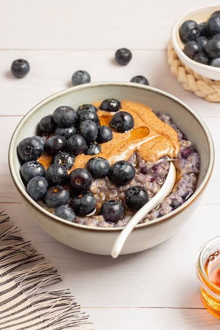 Blueberry Protein Overnight Oats