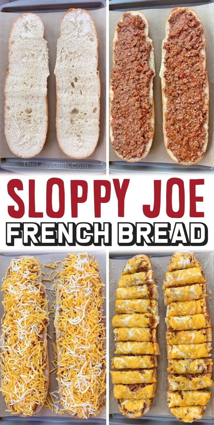 Sloppy Joe French Bread Slices