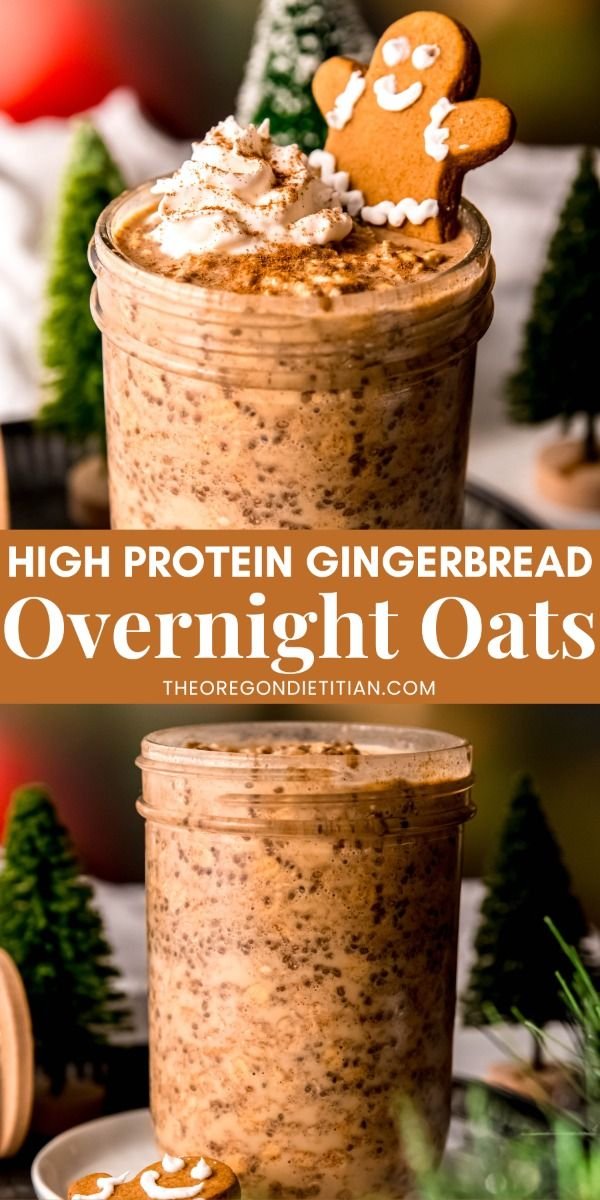 Gingerbread Overnight Oats