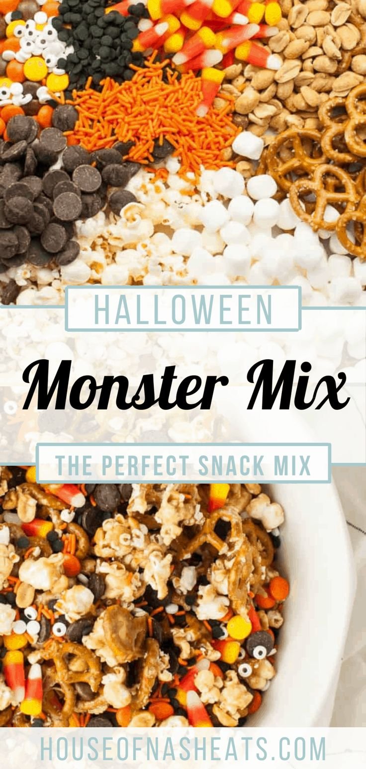 Halloween Monster Snack Mix