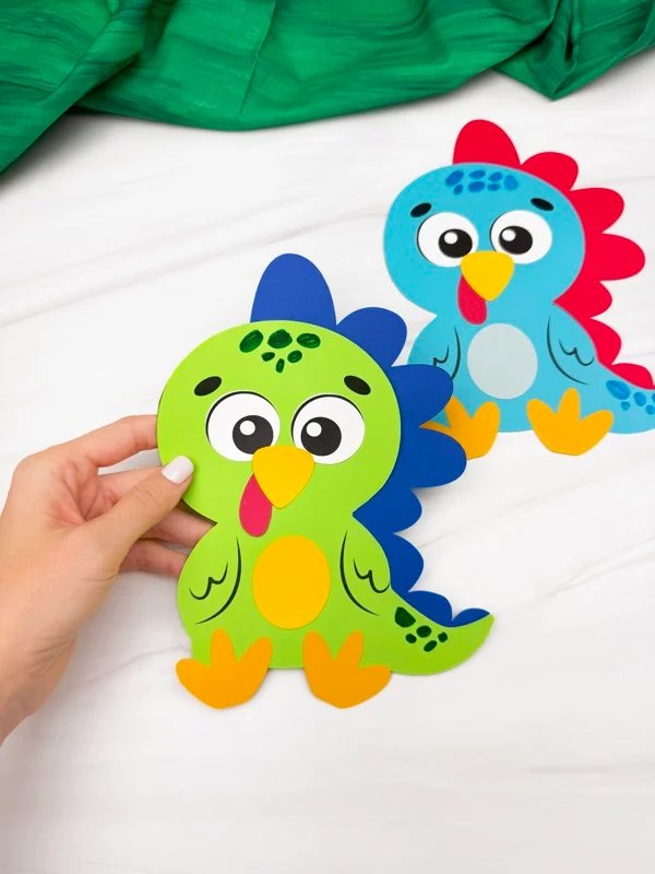Dinosaur Turkey Disguise (Free Printable Template)
