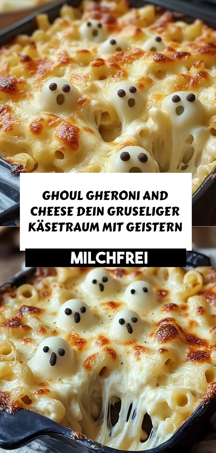 Machst du das? Ghoul Gheroni And Cheese – Dein gruseliger Käse-Traum mit Geistern!