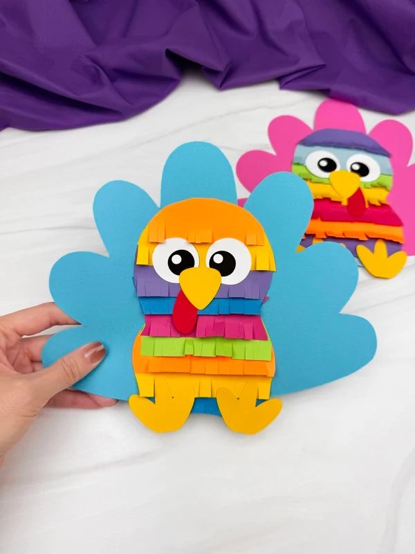 Piñata Turkey Disguise Craft (Free Printable Template)
