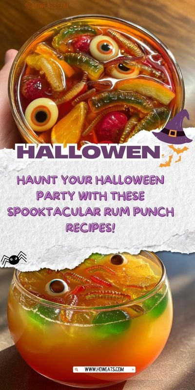 Spooktacular Rum Punch Recipes to Haunt Your Halloween Party!