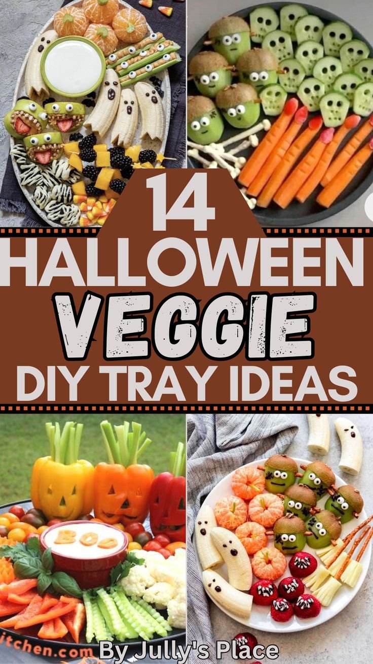 14 Halloween Veggie Tray Ideas