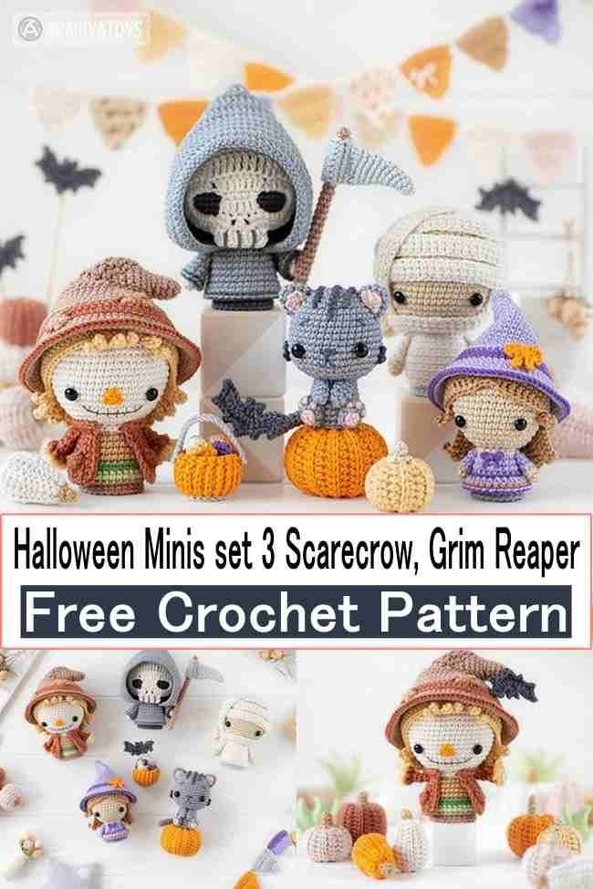 Cute Lovely Halloween Toys Crochet Patterns Ideas