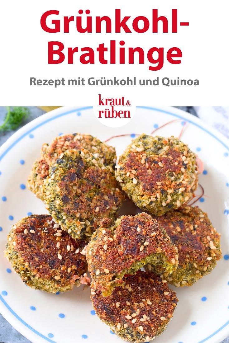 Einfaches Rezept: Grünkohl-Bratlinge