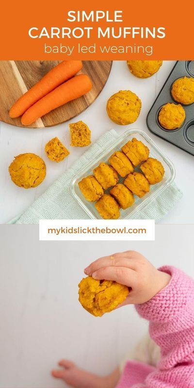 Carrot Muffins - No Added Sugar - So much veggie content