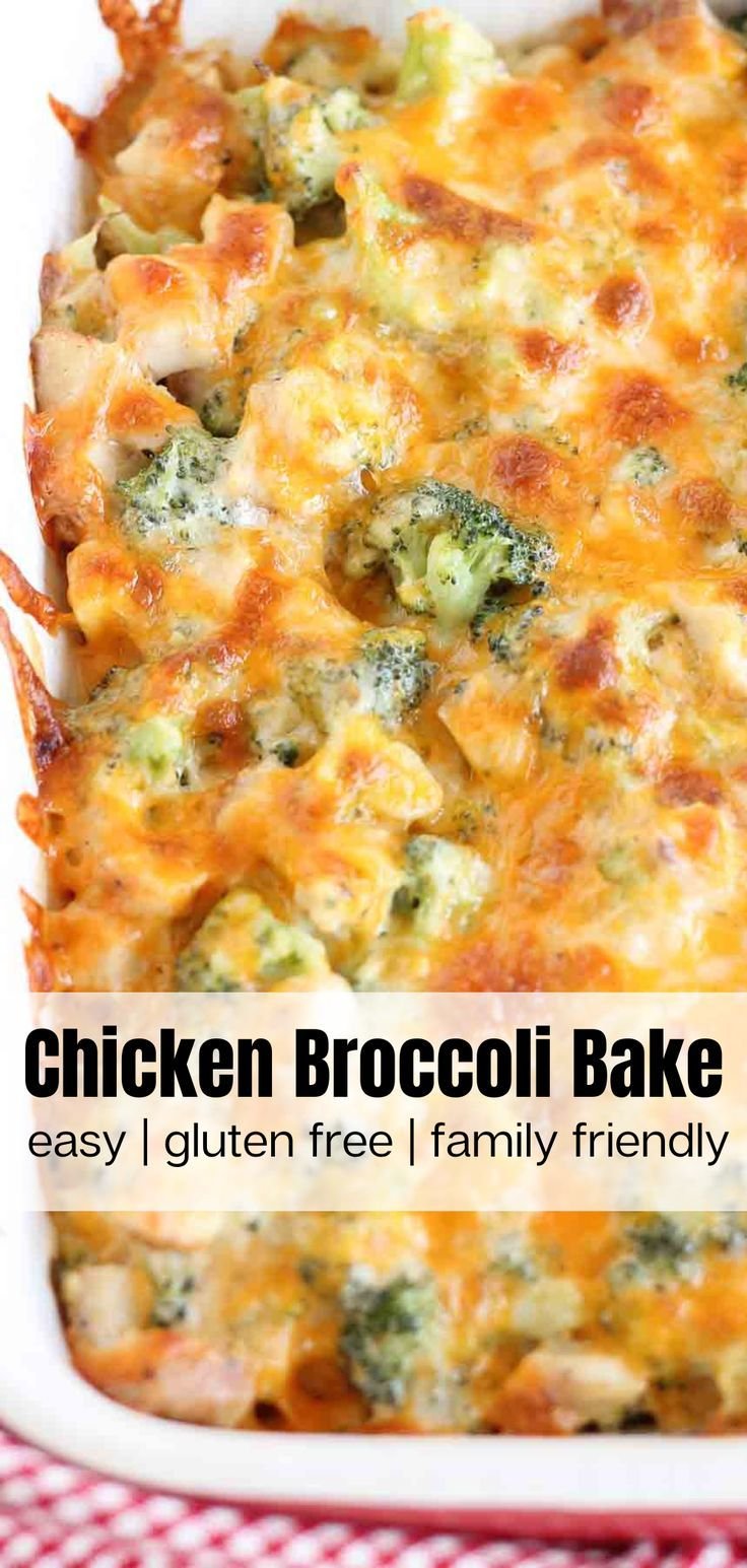 Chicken Broccoli Bake - Easy dinner recipe!