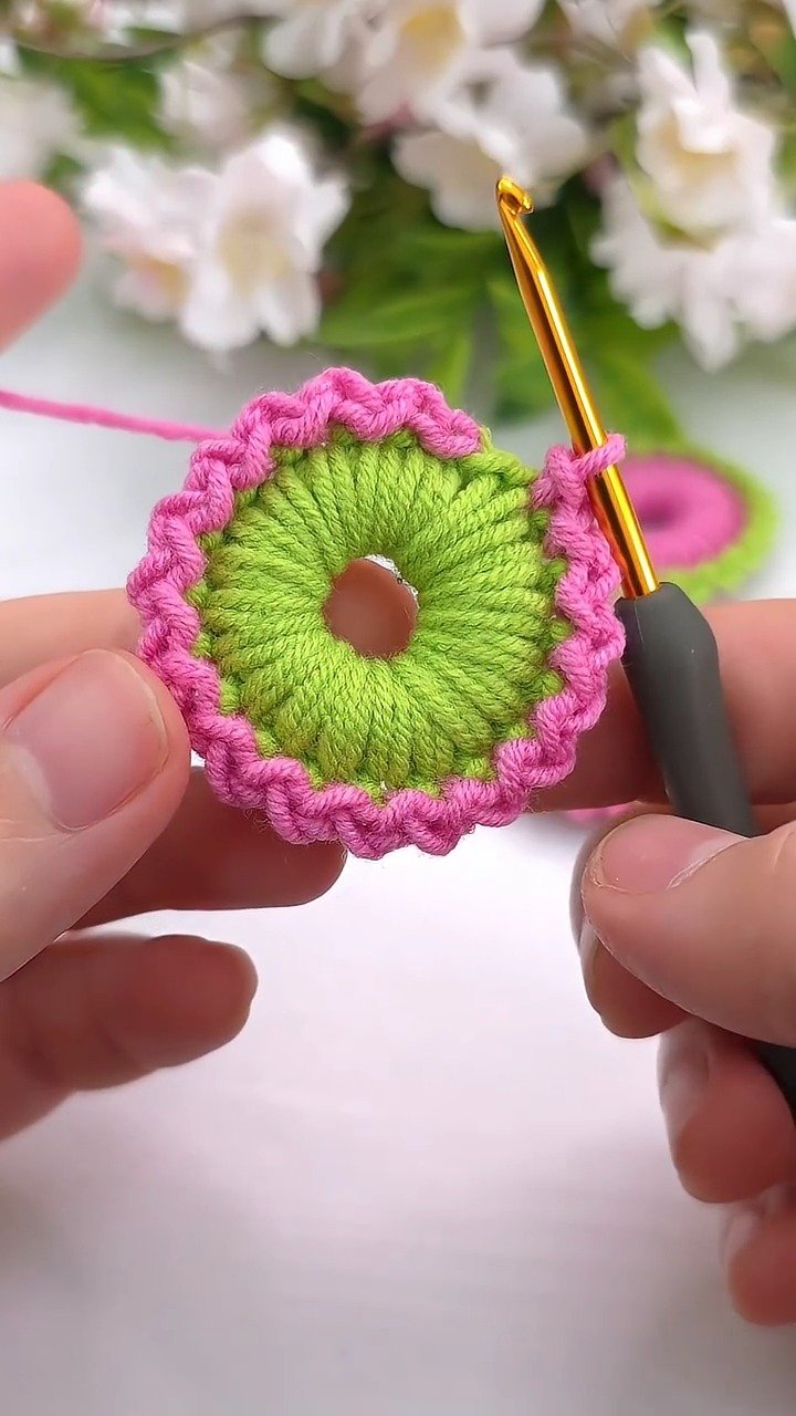 Meistere diese süße Picot-Randtechnik