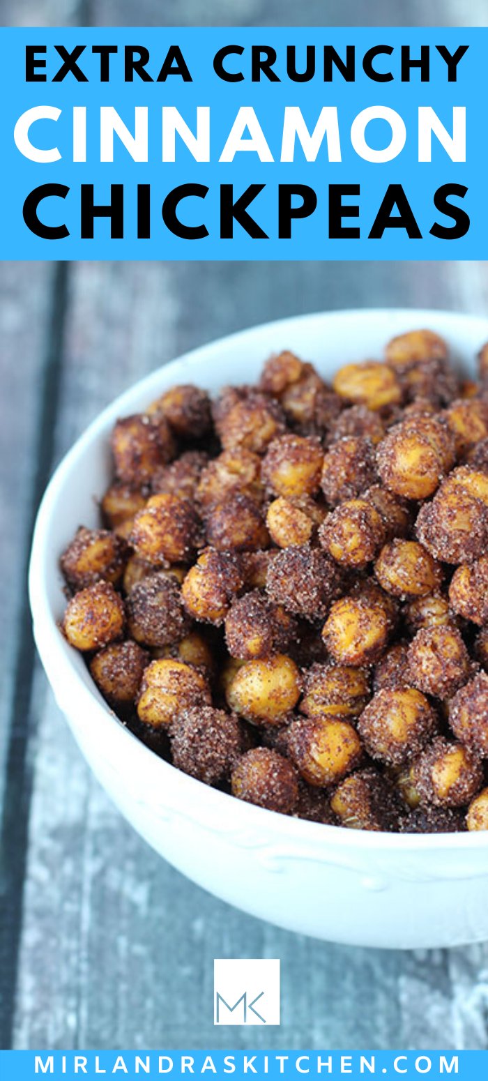 Crunchy Cinnamon Chickpeas