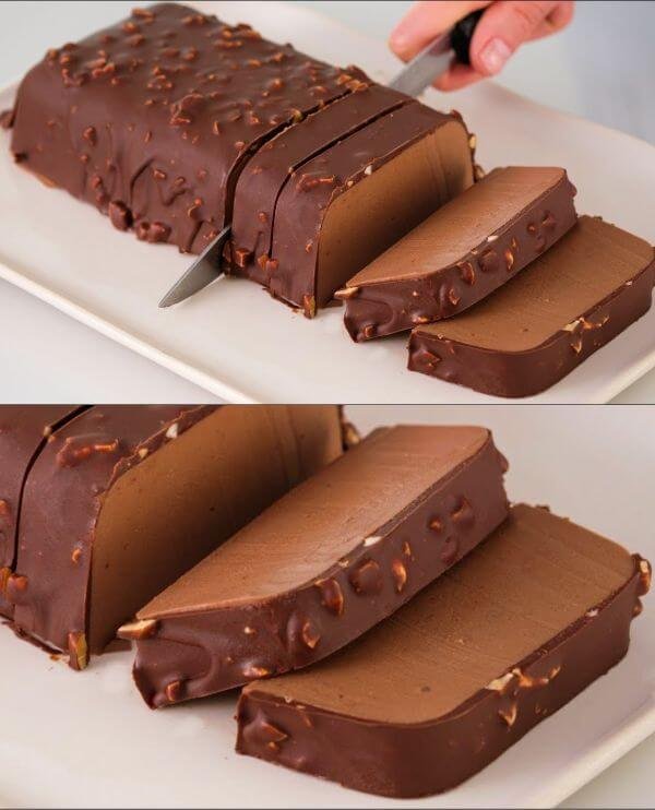 Torta di cioccolato con nocciole