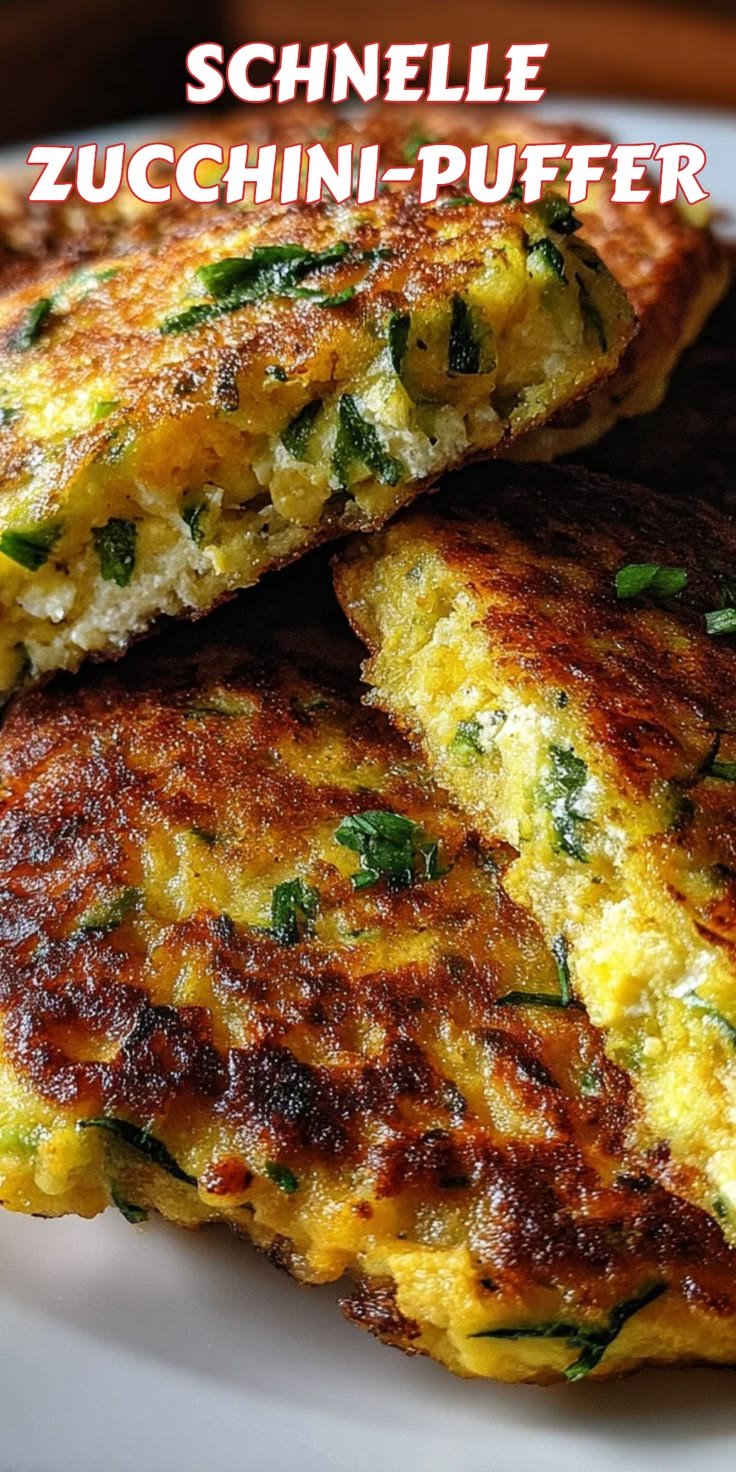 Schnelle Zucchini-Puffer Ein Rezept Für Köstliche Snacks