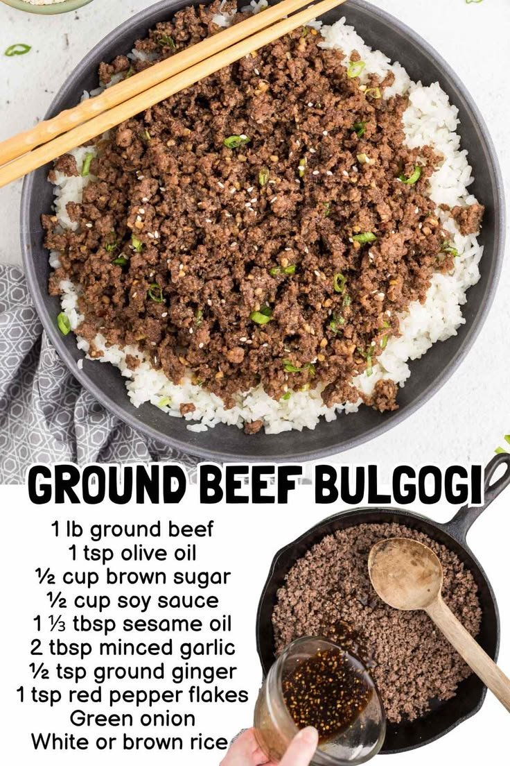 Korean Beef Bowl