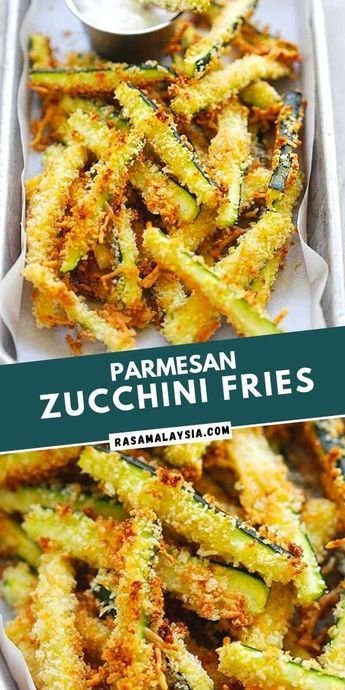 Parmesan Zucchini Fries