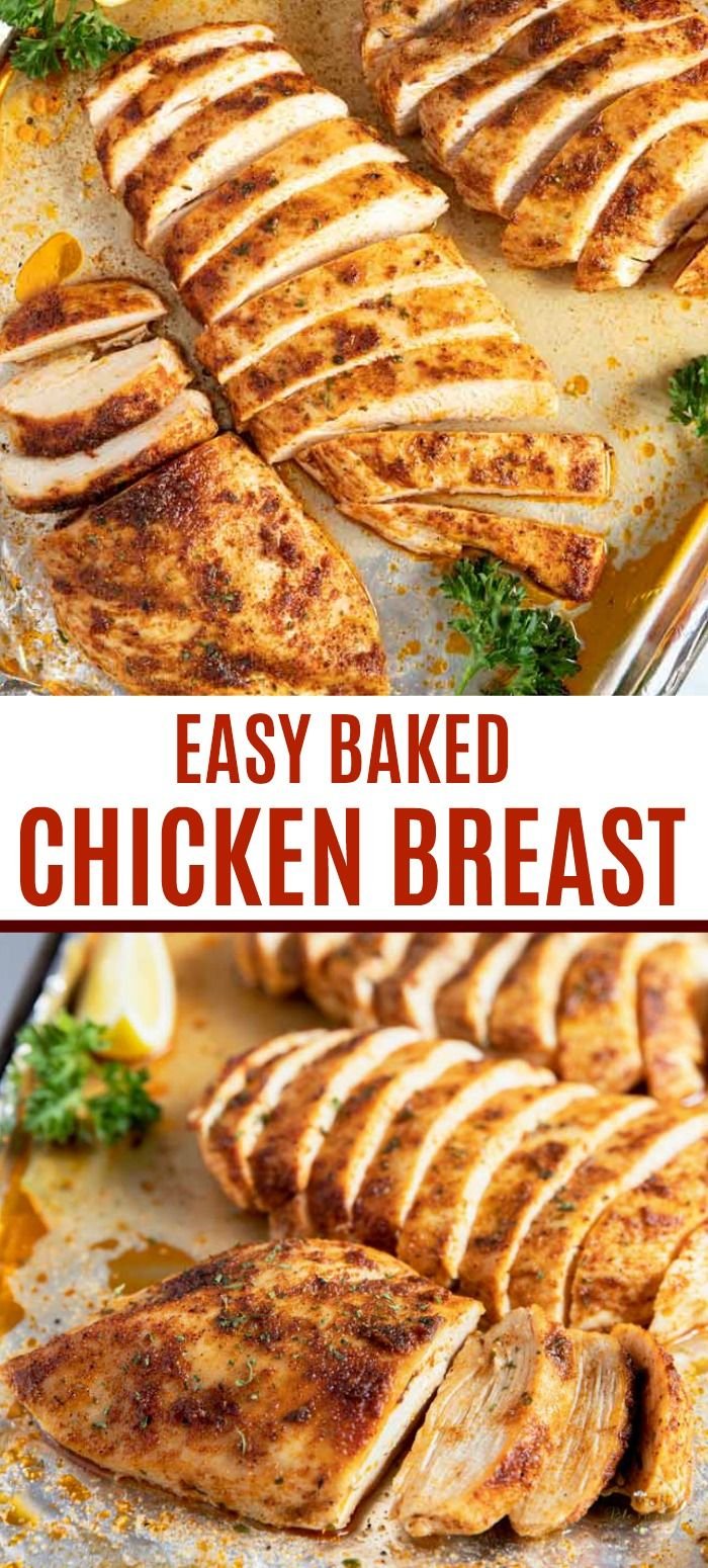 Easy Baked Chicken Breast