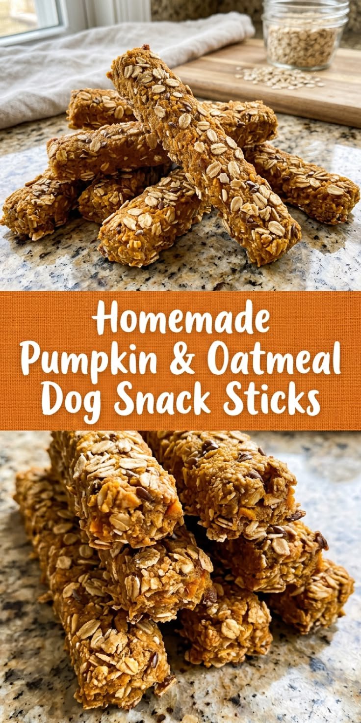 Homemade Pumpkin Dog Snacks