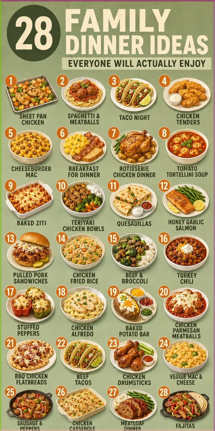 28 Crowd-Pleasing Family Meals That Keep Dinner Simple