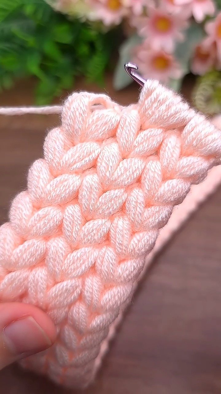 Geflochtenes Puff-Textur Haarband