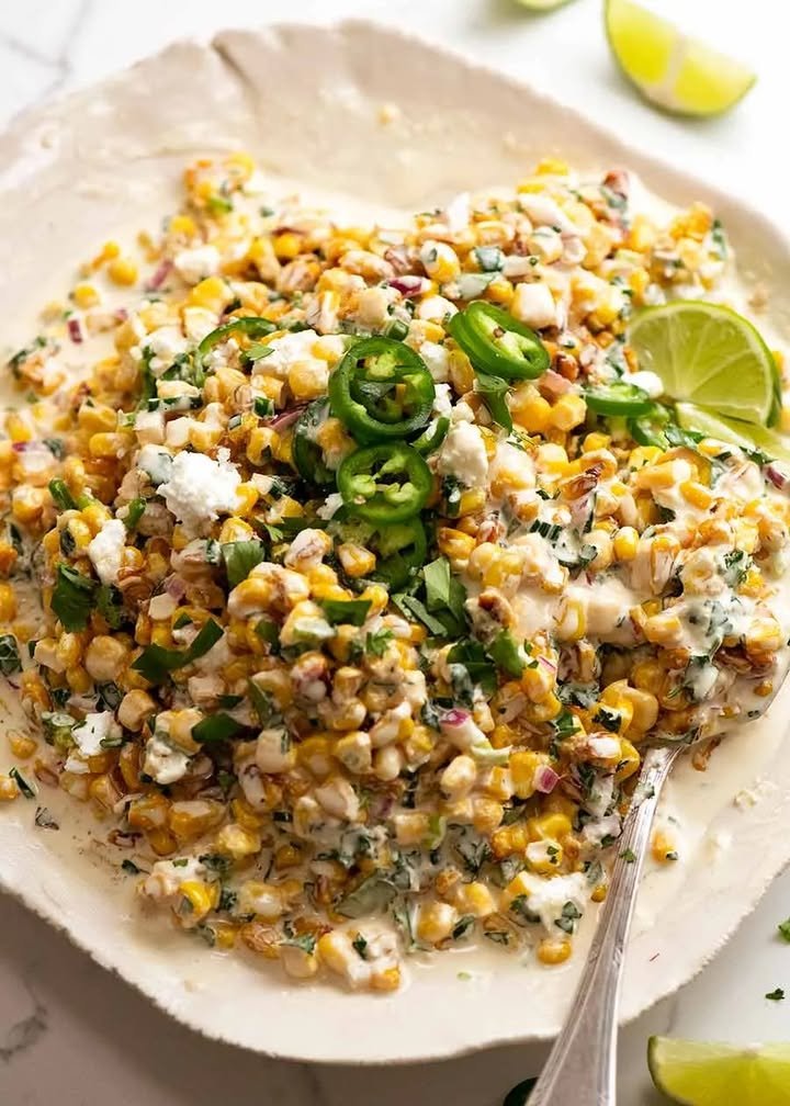 Salade de ma&iuml;s mexicaine