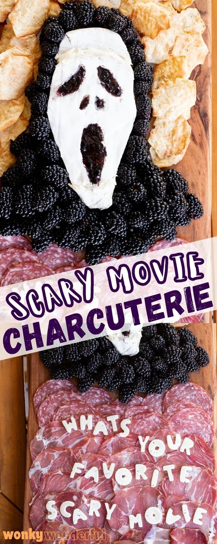 HALLOWEEN CHARCUTERIE BOARD - WonkyWonderful