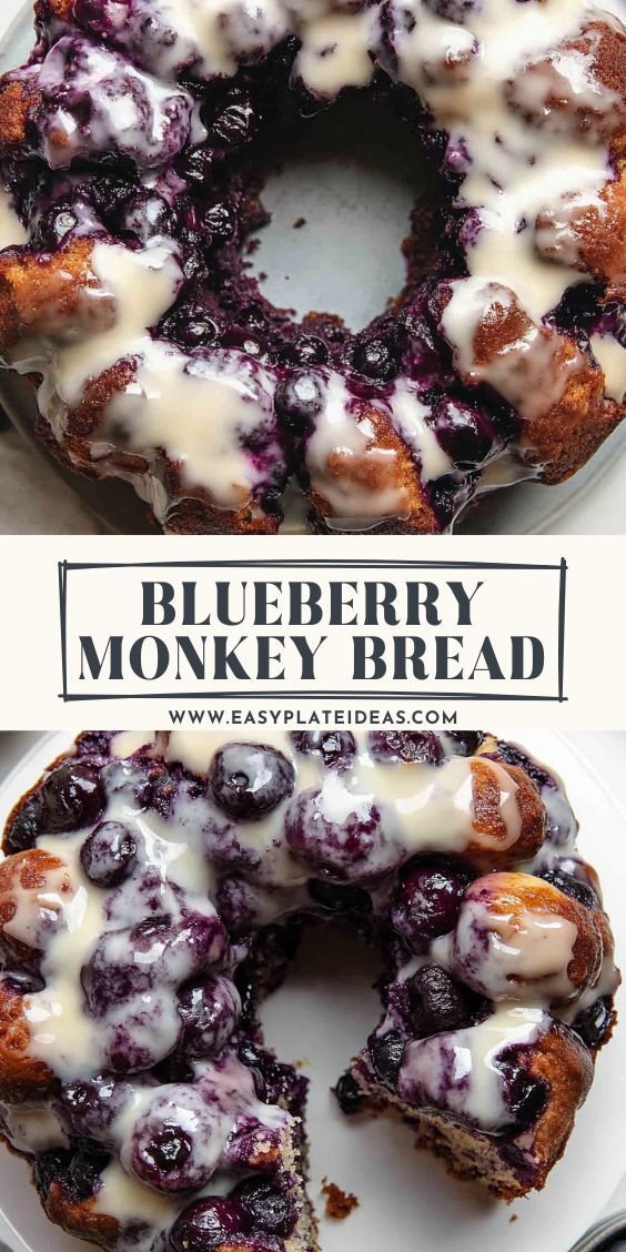 Blueberry Monkey Bread