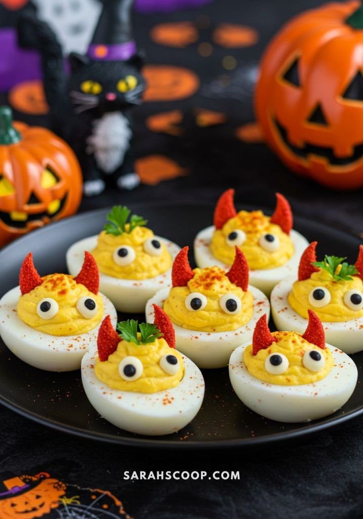 Devilish Deviled Eggs