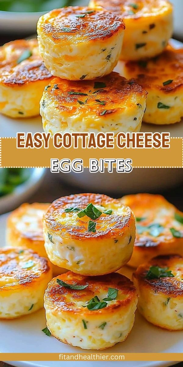 Easy Cottage Cheese Egg Bites
