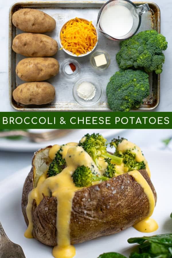 Easy to make Broccoli Cheese Baked Potatoes make a delicious and easy meatless meal your family will love. Super easy to… | Pioneer woman broccoli cheese baked potato, Meatless dinners for two, What to eat with baked potatoes dinners