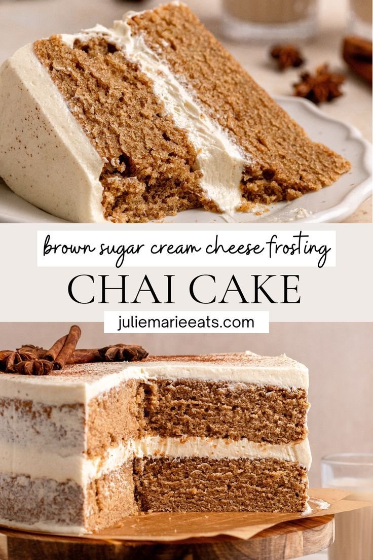 Chai Cake - Julie Marie Eats
