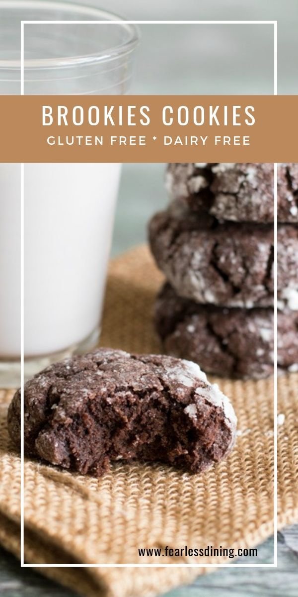 Gluten Free Brookies Cookies