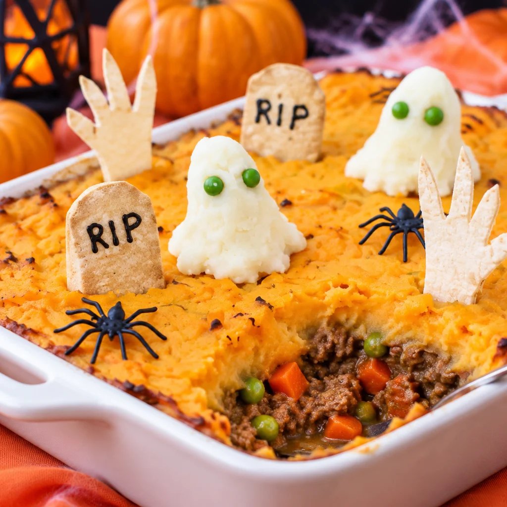 Spooktacular Glutenfreie Graveyard Shepherd’s
