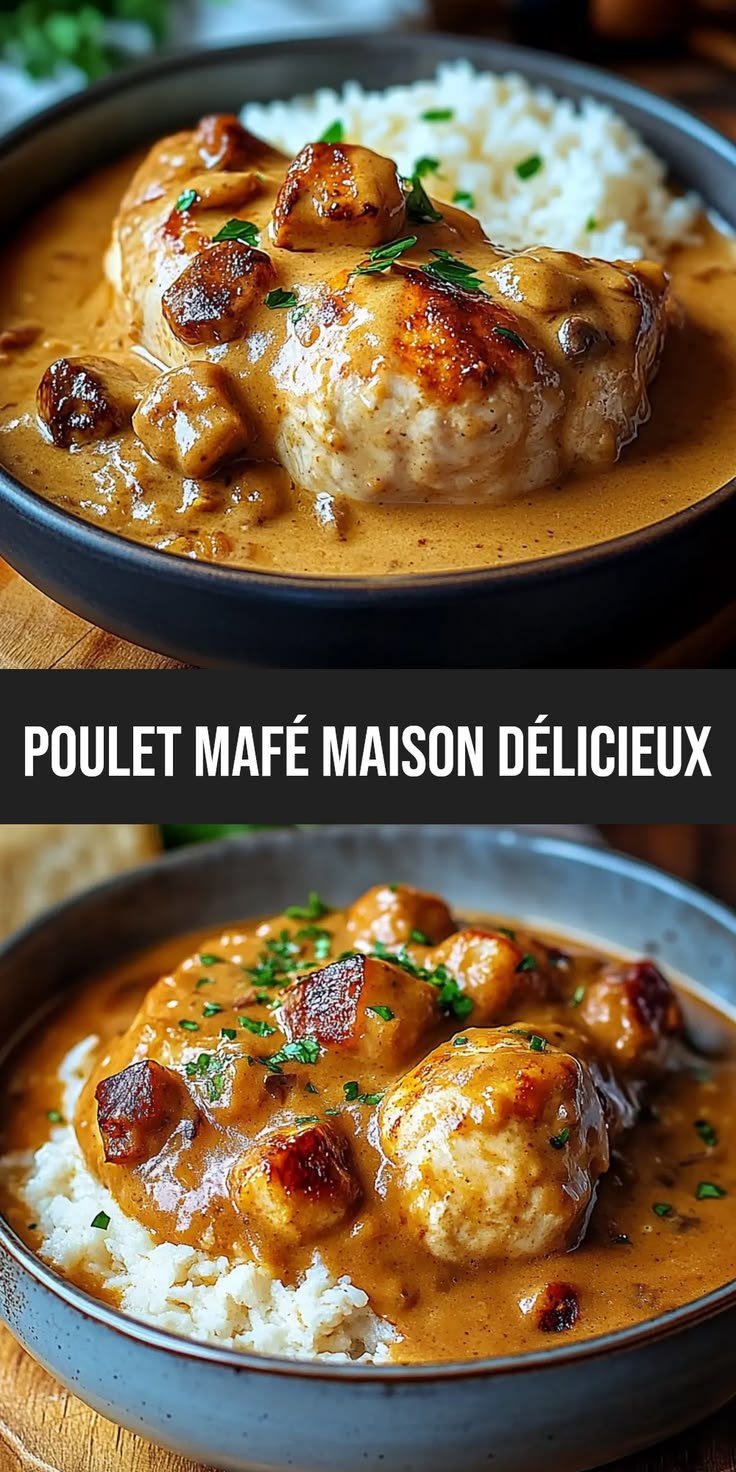 Voulez-vous faire un Poulet Mafé Maison si délicieux ?