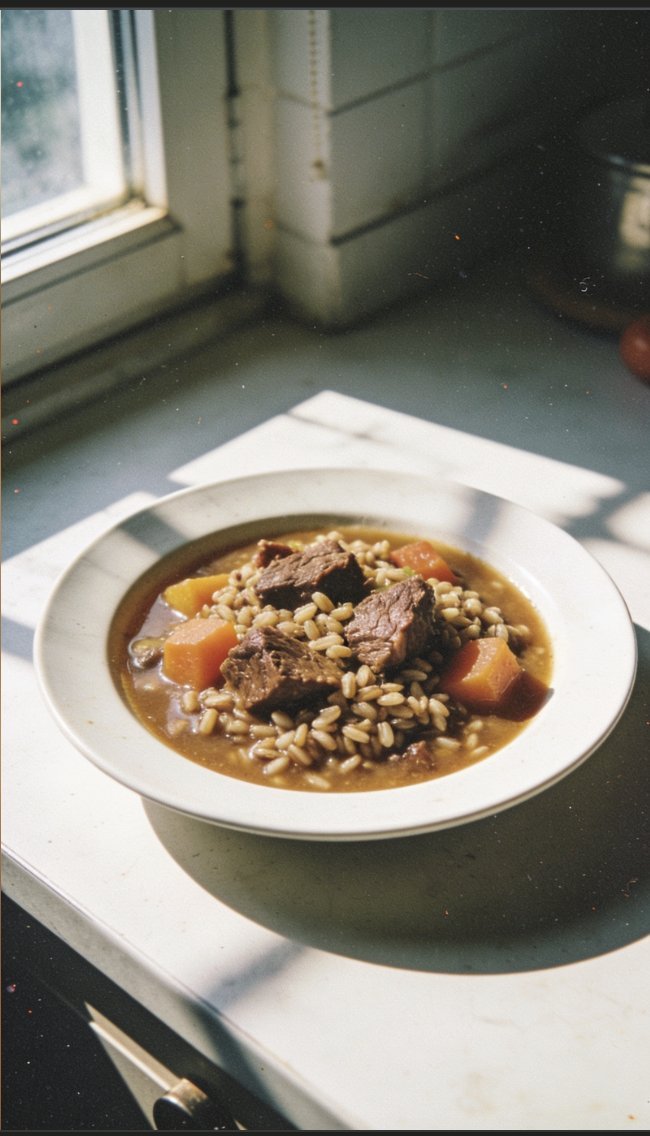 One-Pot Beef and Barley Stew