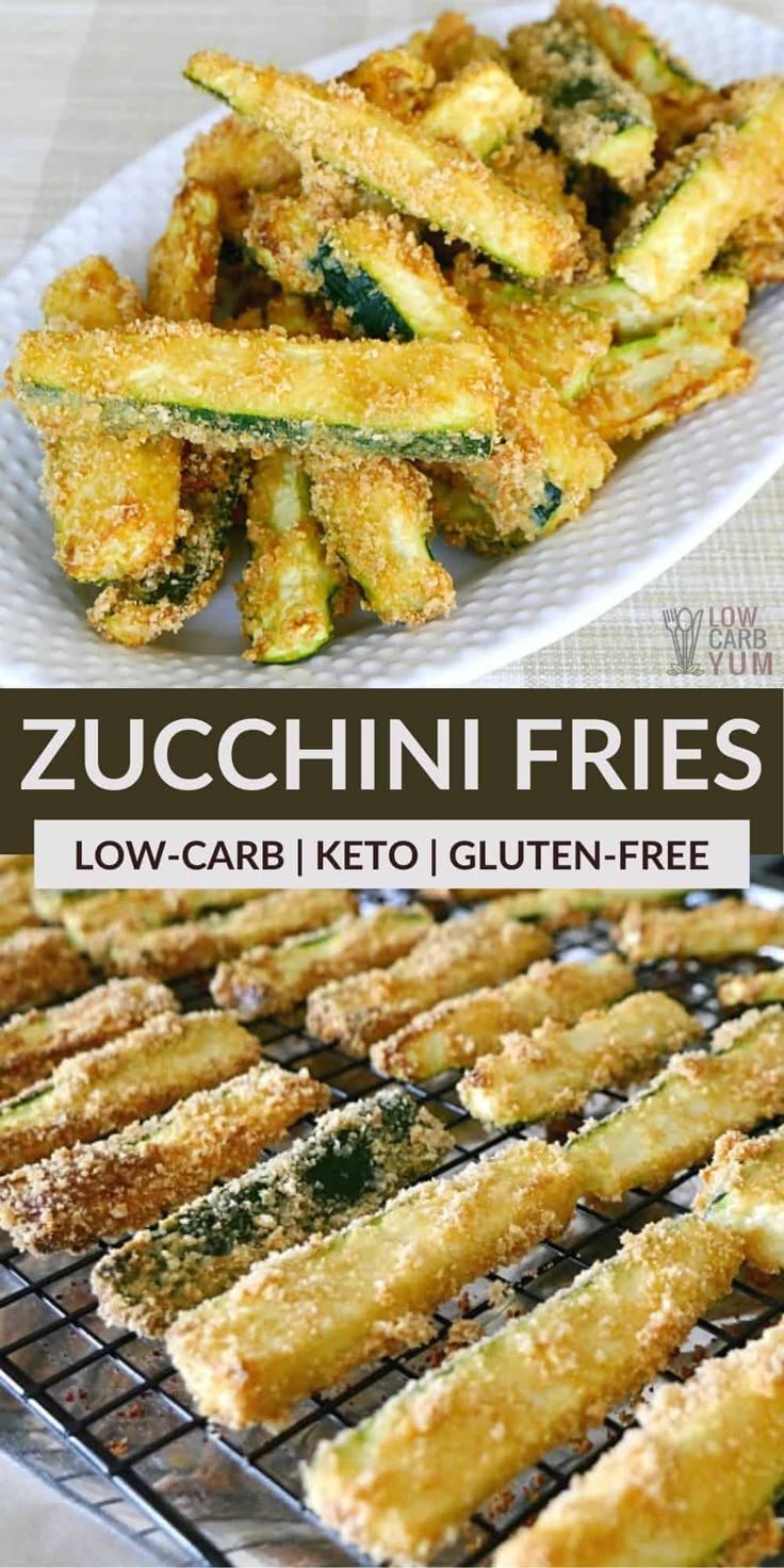 Low carb alternative to potatoes | Low carv snacks, Keto foods ideas, Low carb zucchini fries