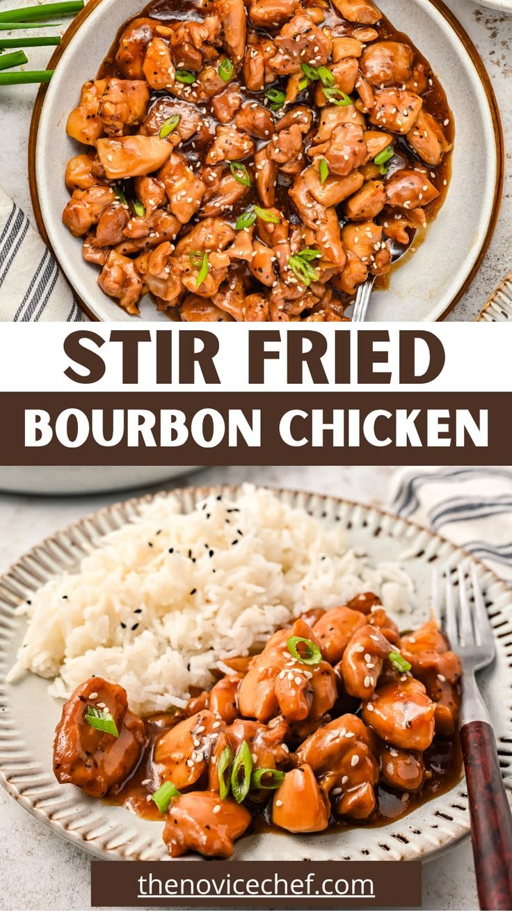 Homemade Bourbon Chicken