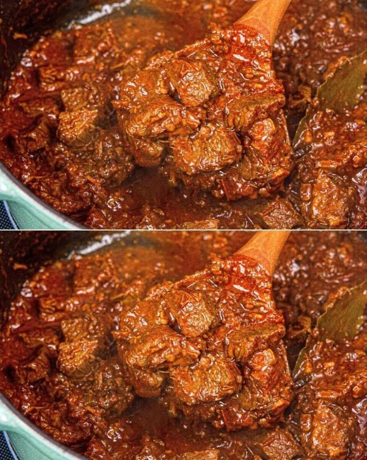 Ungarischer Rindfleisch-Zwiebel-Eintopf