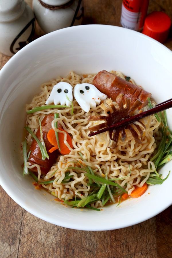 Halloween Top Ramen Recipe