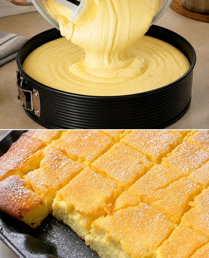 Blitzschneller Rahmkuchen vom Blech – Schnell & Cremig
