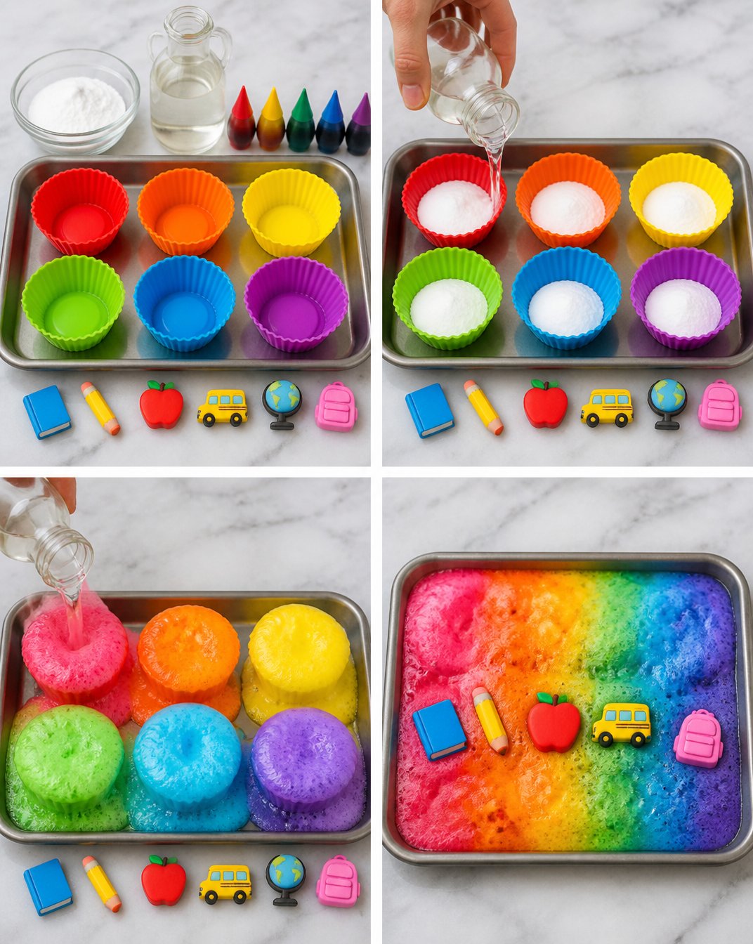 Magic Rainbow Eraser Volcanoes Become Calmer 7 Magic Rainbow Eraser Volcanoes
